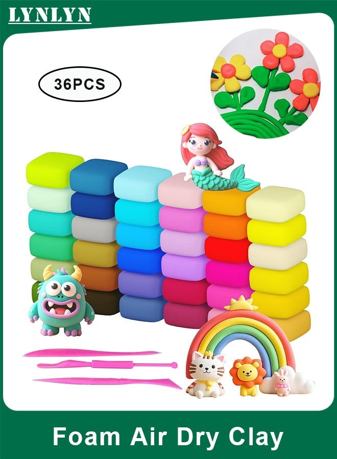 لينلي 36 لونًا من الصلصال يمكنك صنعها بنفسك لتعليم الأطفال - Image 1